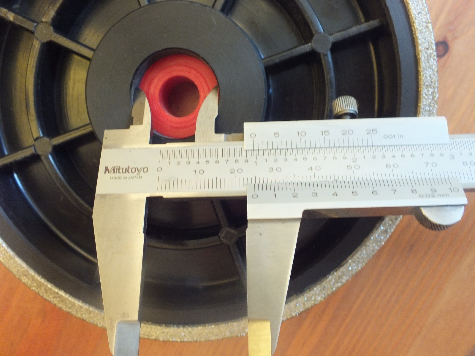 TechDiamondTools Diamond Lapidary Wheel 6"x1" (6x1 inch); Variety of Grits