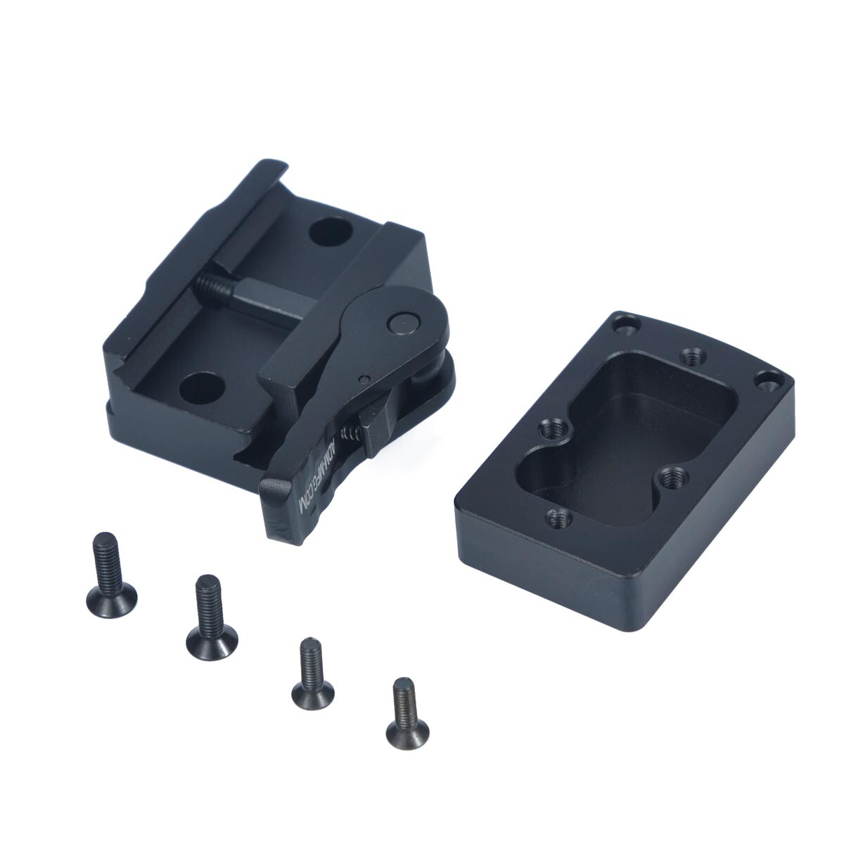 Red Dot Sight Base Mount Fit RMR QD Auto Lock Riser Mount Picatinny Rail Base
