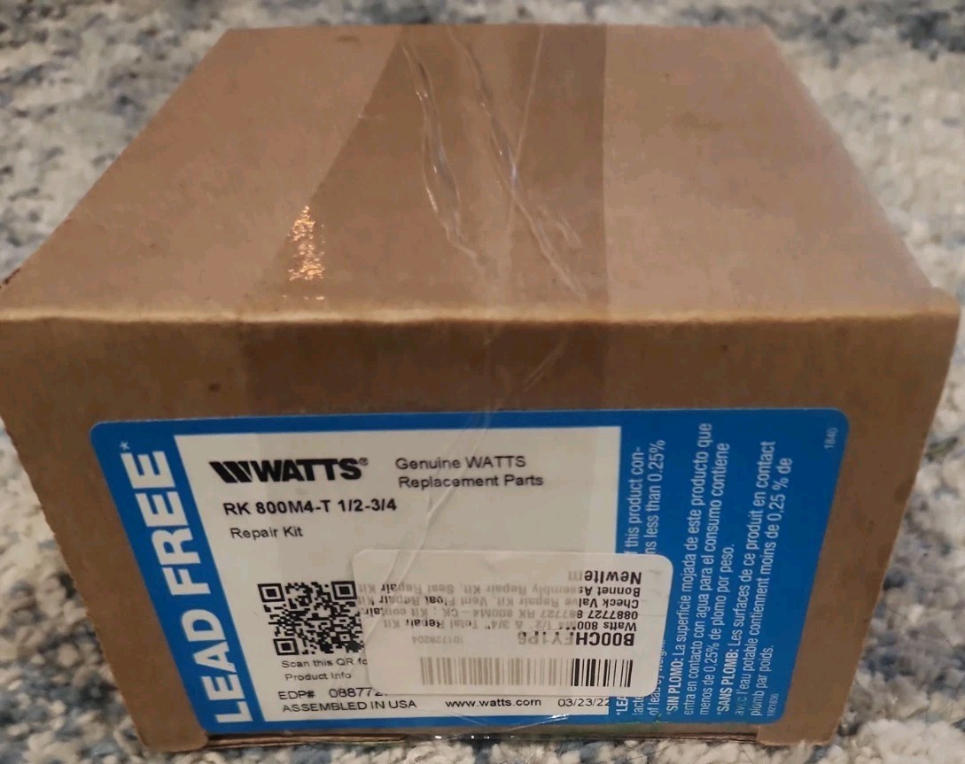 0887728 Repair Kit Replace for Watts 1" 800M4 Total Repair Kit RK 800M4-T