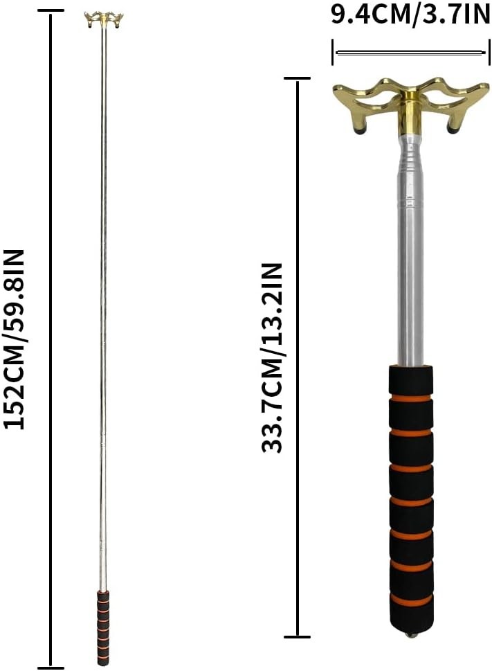 Versatile Billiard Cue Stick Bridge - Length Adjustable from 32cm to 59cm