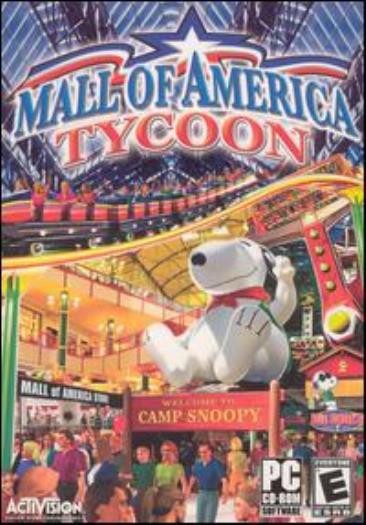 Mall of America Tycoon PC CD build shopping retail manage retail department game