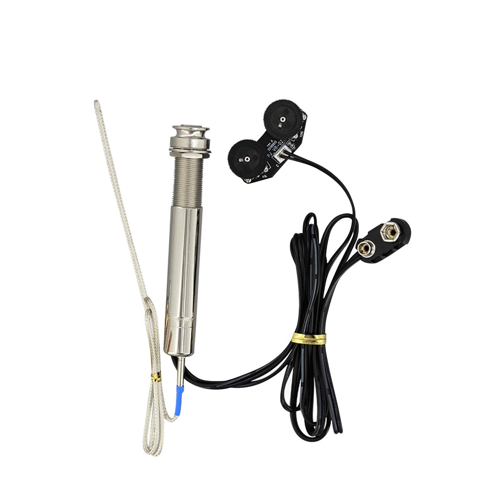HUIOP Undersaddle Pickup, Pen Tube Style Acoustic Guitar Undersaddle Pickup A...