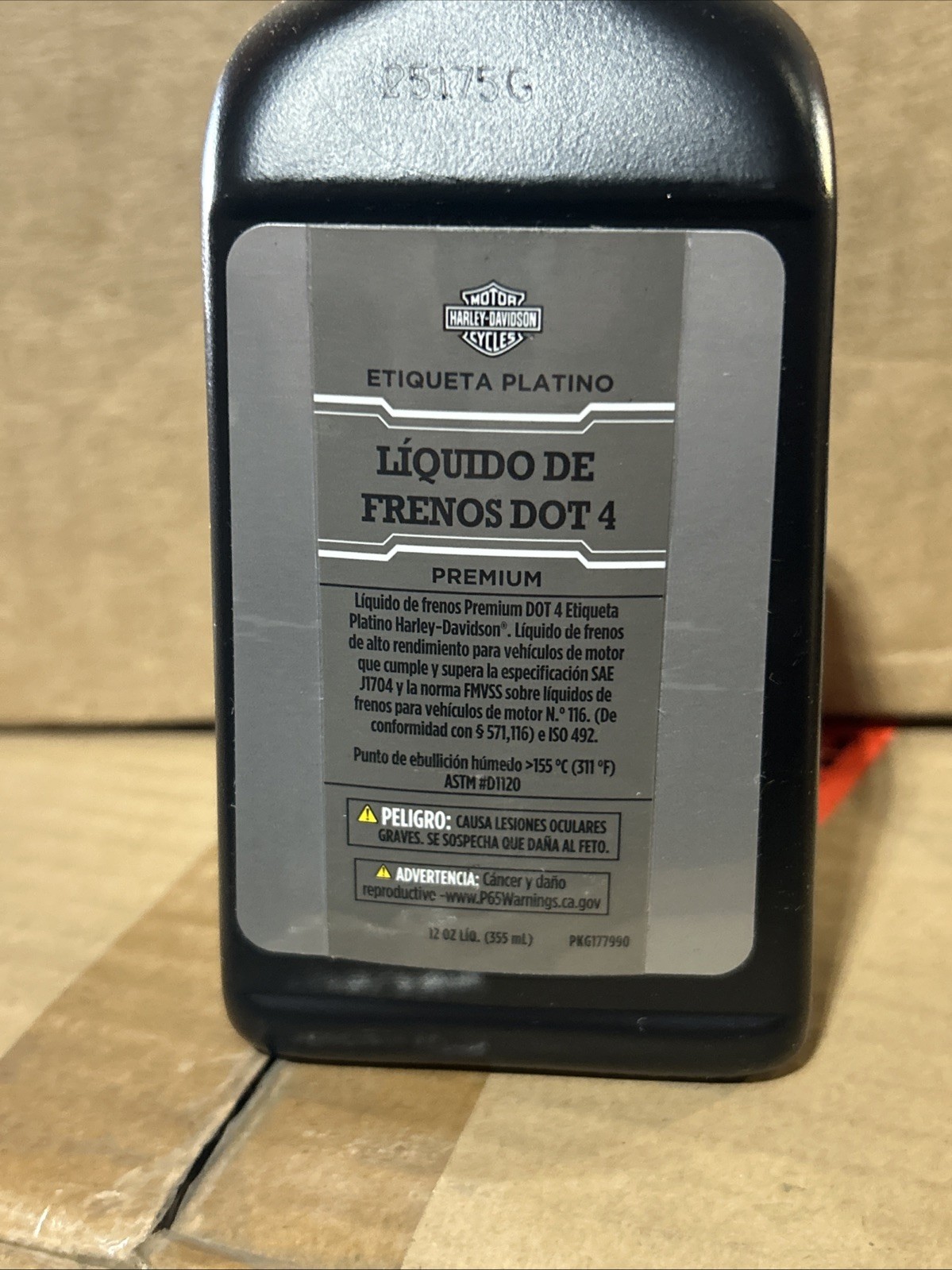 PLATINUM LABEL DOT 4 BRAKE FLUID Lot Of 2