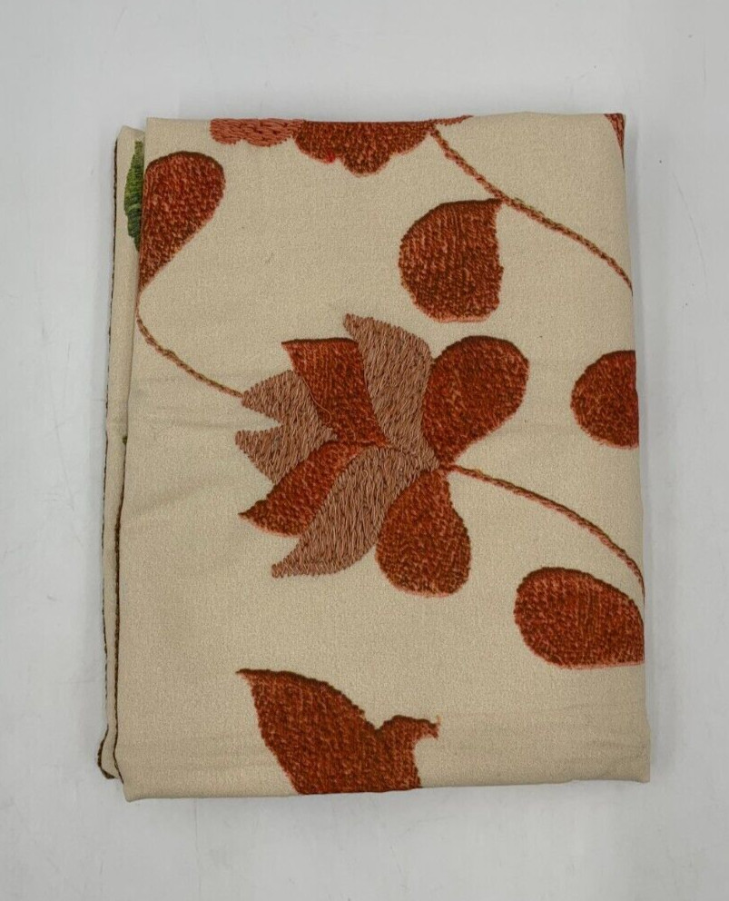 Pottery Barn Ramona Embroidered Sham Red Standard #H132A
