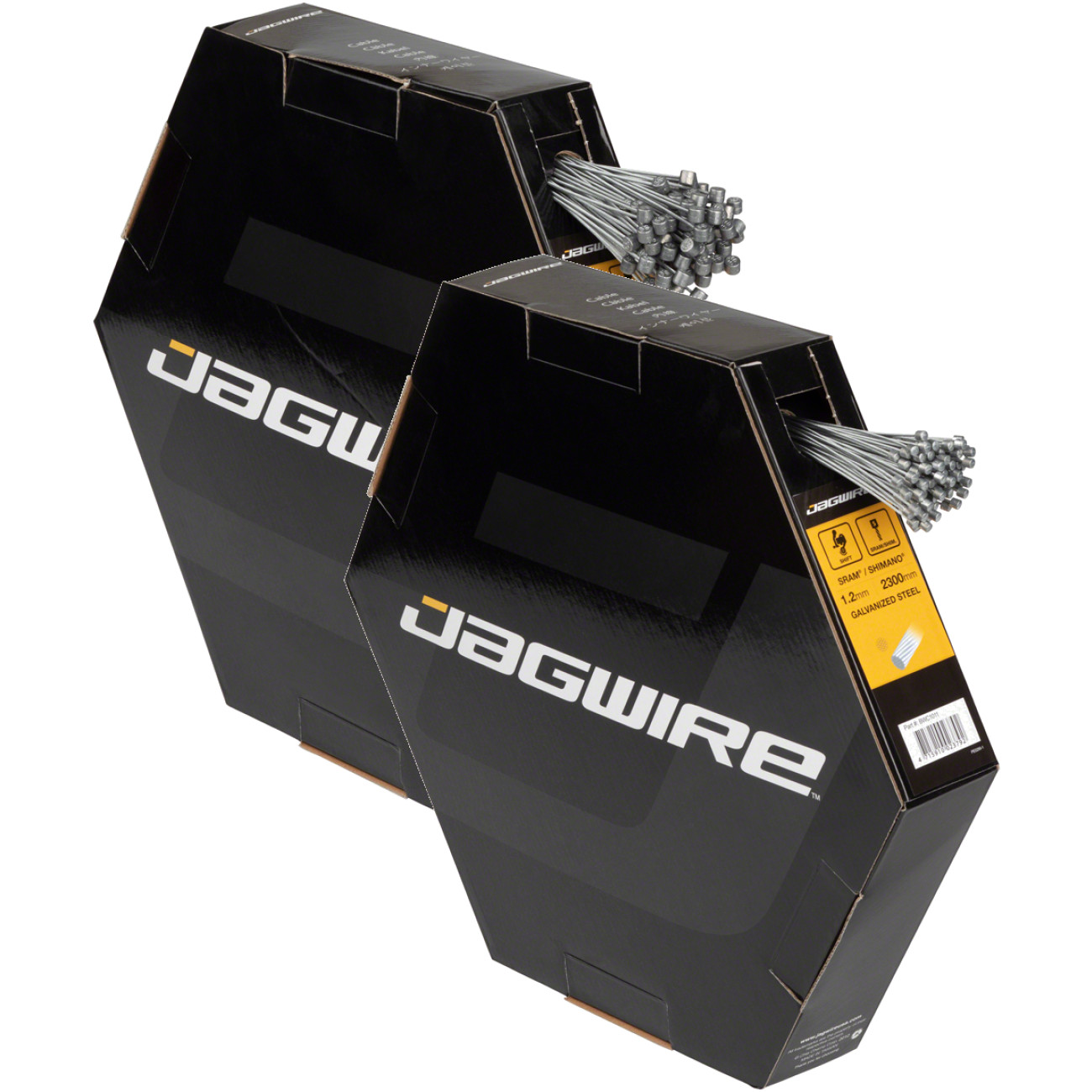 Premium Galvanized Jagwire MTB Brake & Shift Cable Bundle Durable,