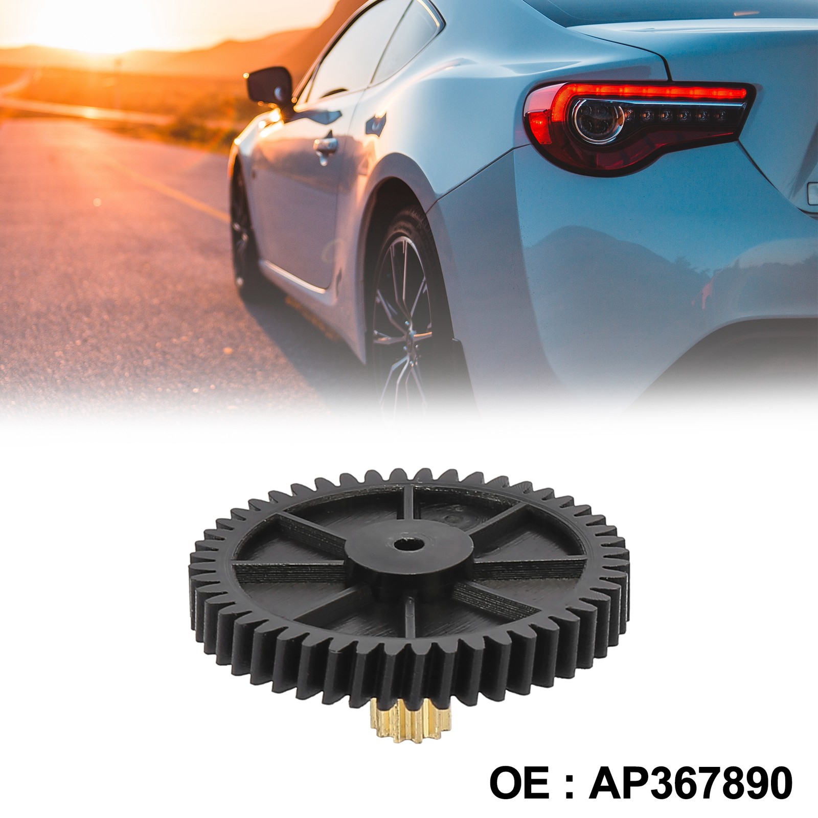 Pack of 1 for Toyota Avalon 2005-2013 Rear Curtain Sunshade Motor Gear AP367890