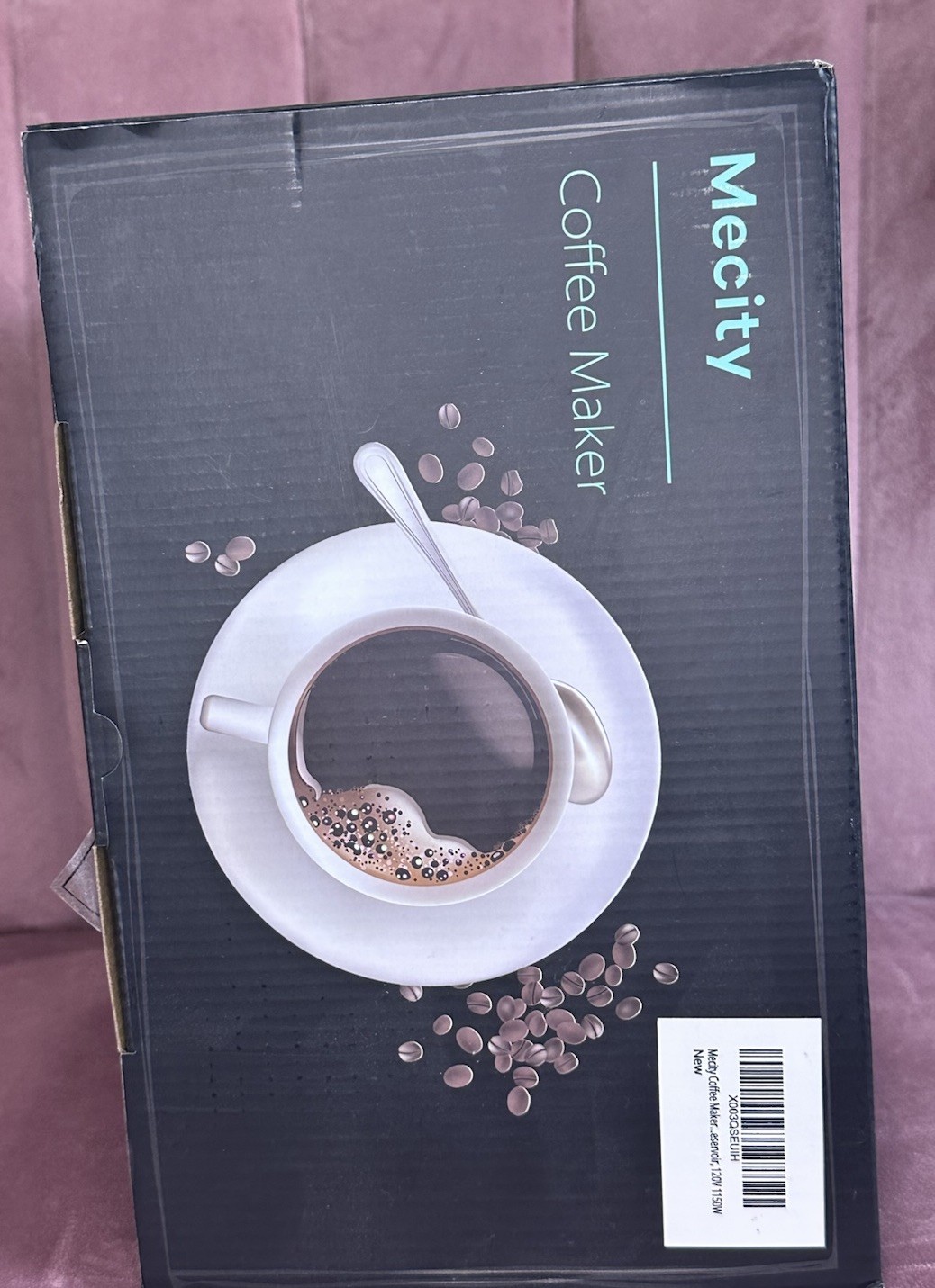 Mecity KC101 Pod Coffee Maker, 1.5L, Silver/Black, K-Cup Compatible, Touch Panel