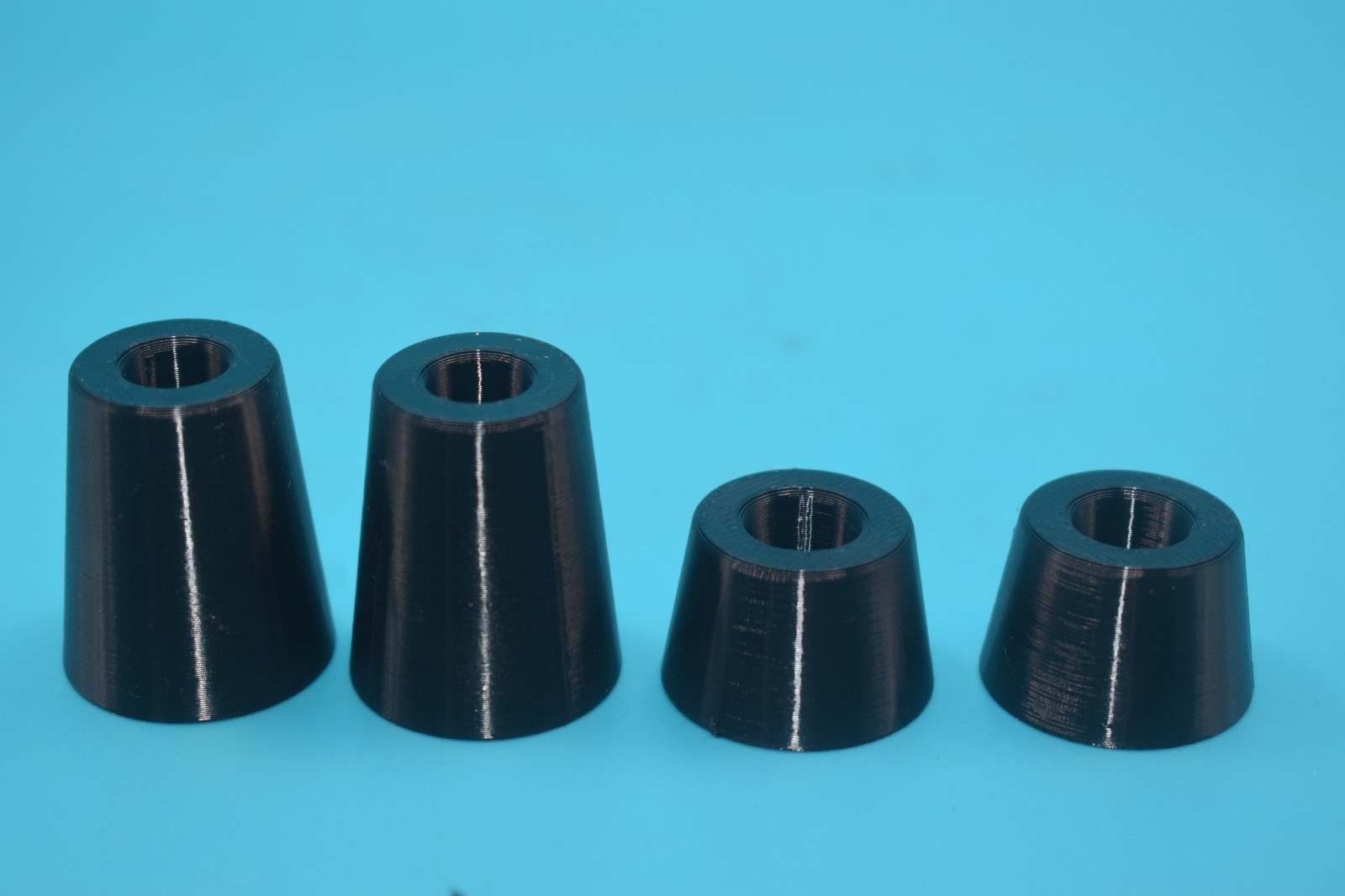 Yaesu FT-101 Radio Feet Set – Carbon Fiber (USA Made) | Fits FT 101 FR/FL/FRG