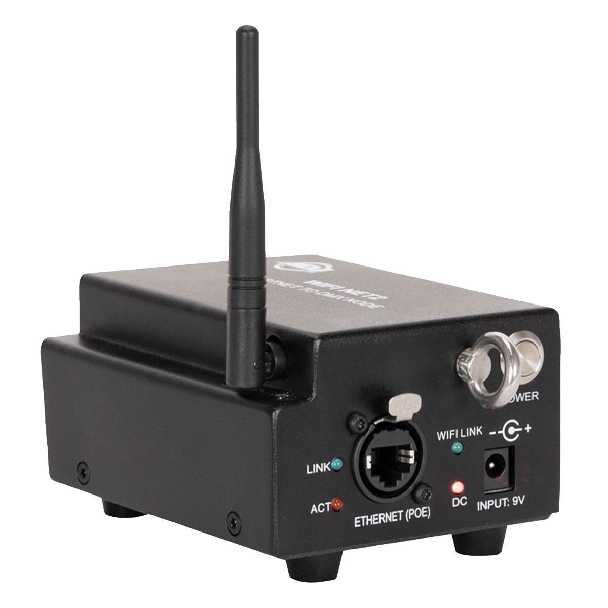 ADJ WIFI NET 2 Two-Port Wireless Node Unit with Built-in 2.4G WIFI idjnow