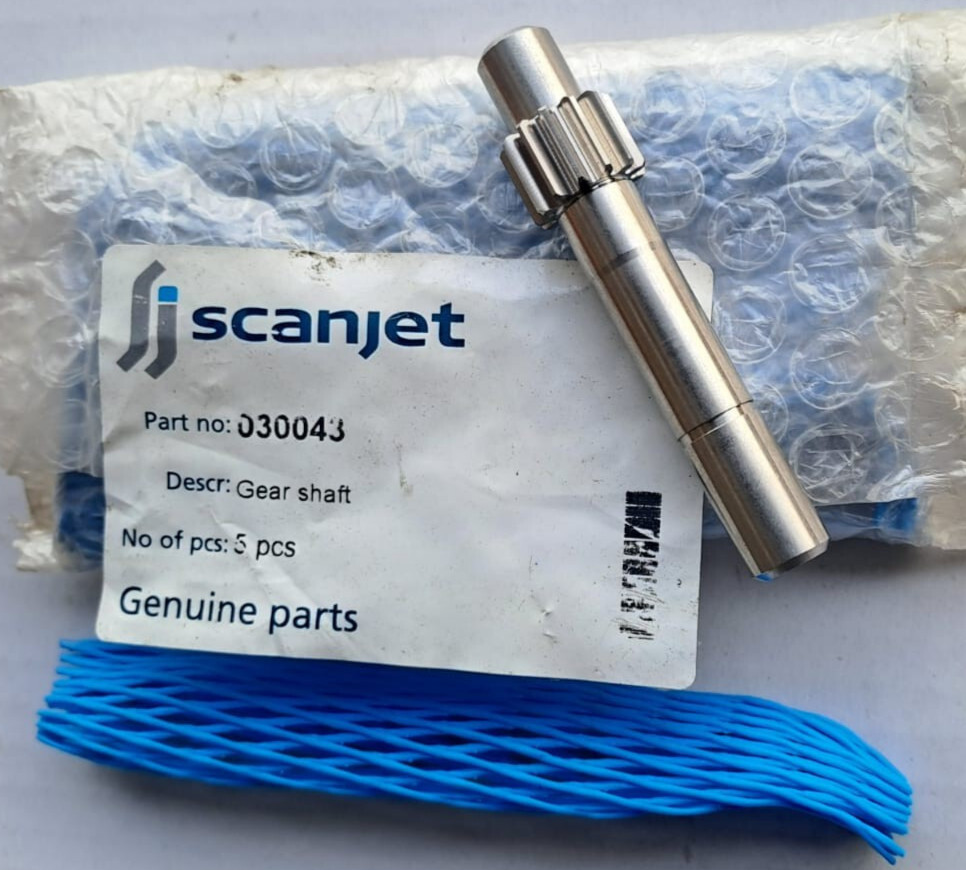 Scanjet Spare For Gear Shaft 030043 Tank Cleaning Machine (Lot of 5pcs)