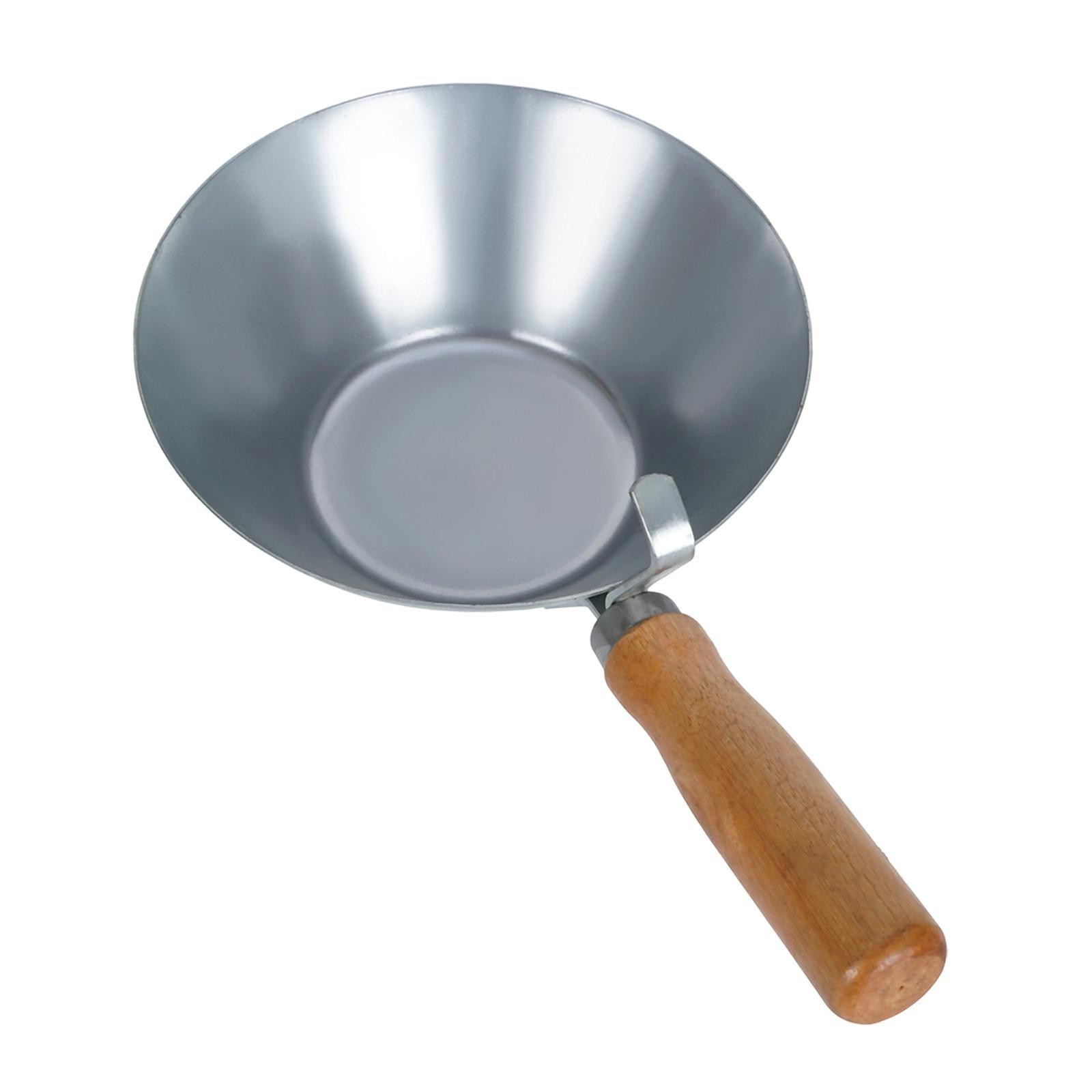 Bucket Scoop Concrete Mixing Tool Strong Cement Spoon for Stucco Plaster Mud