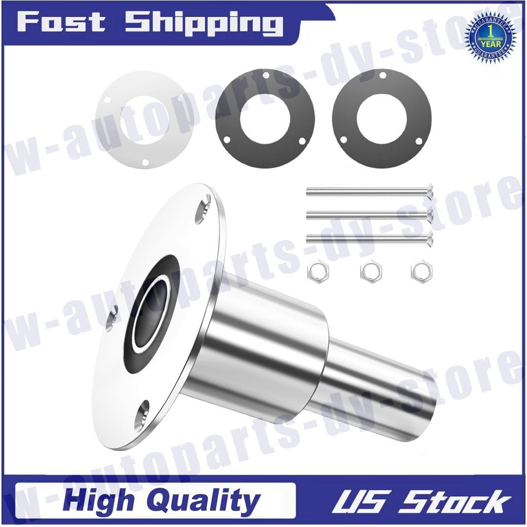 316 Stainless Steel Thru Hull Exhaust Fittings, 24mm Pipe Tube for Diesel Heater