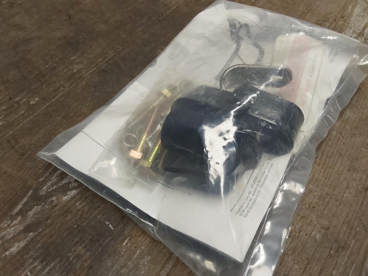 BRP - CAN-AM - FRONT RACK SHELF BRACKET EXTENSION PART NUMBER 703500105