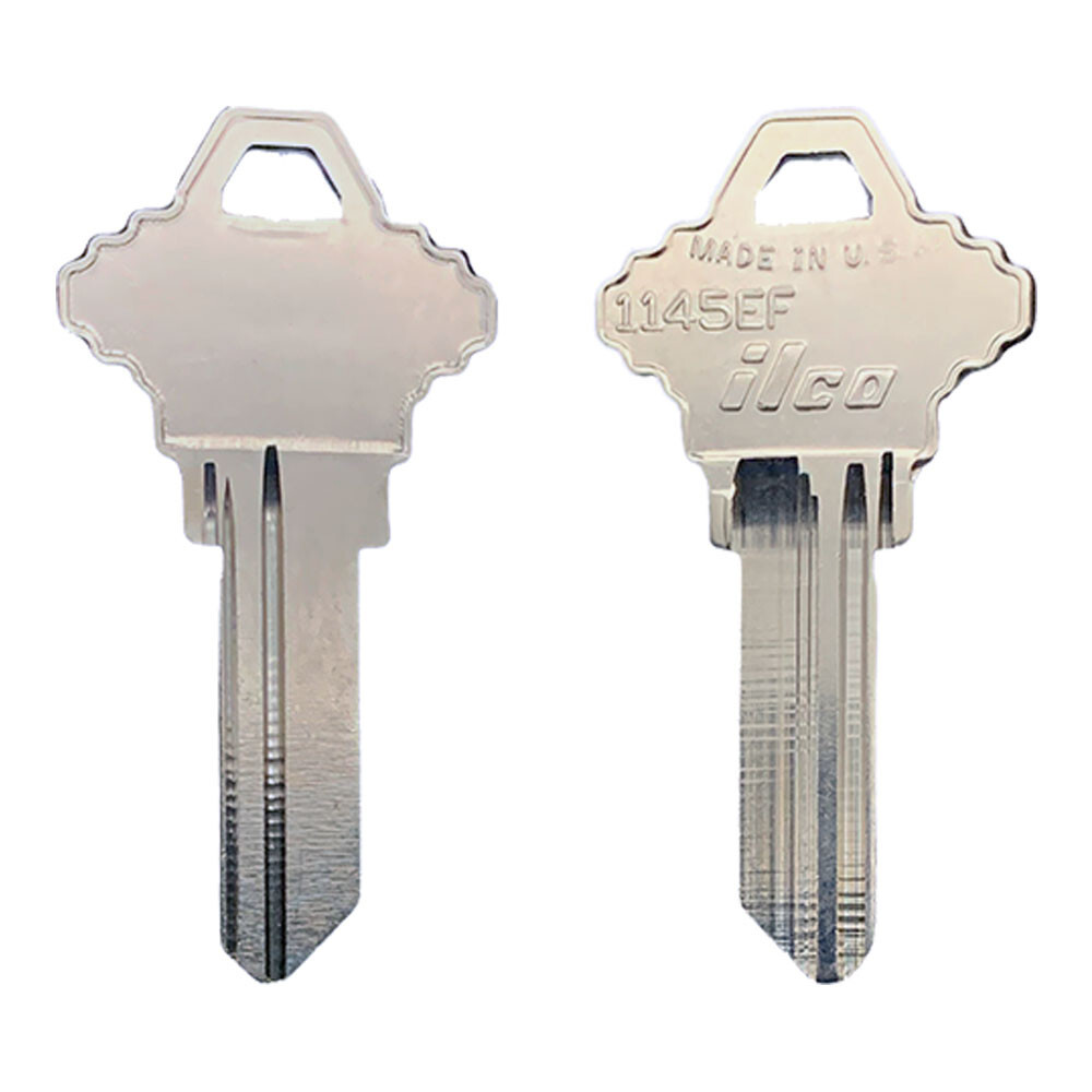 1145EF Key Blank – Nickel