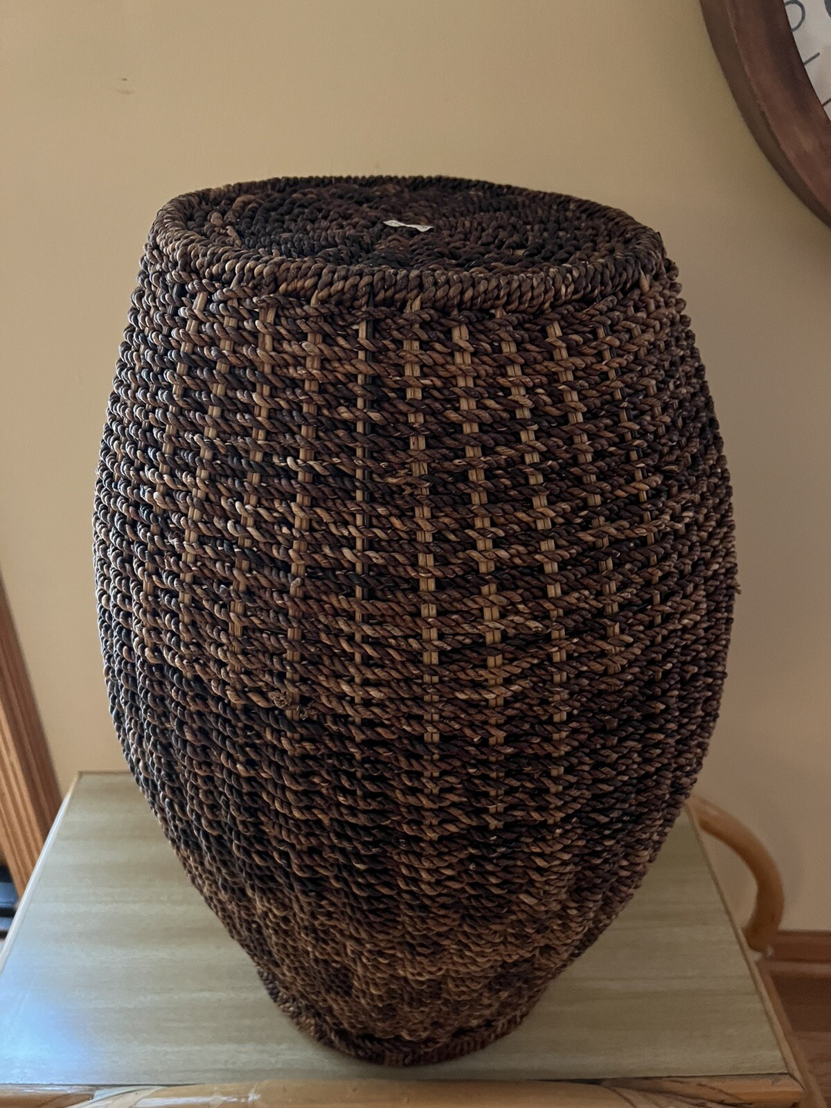 Crate And Barrel Large Floor Basket