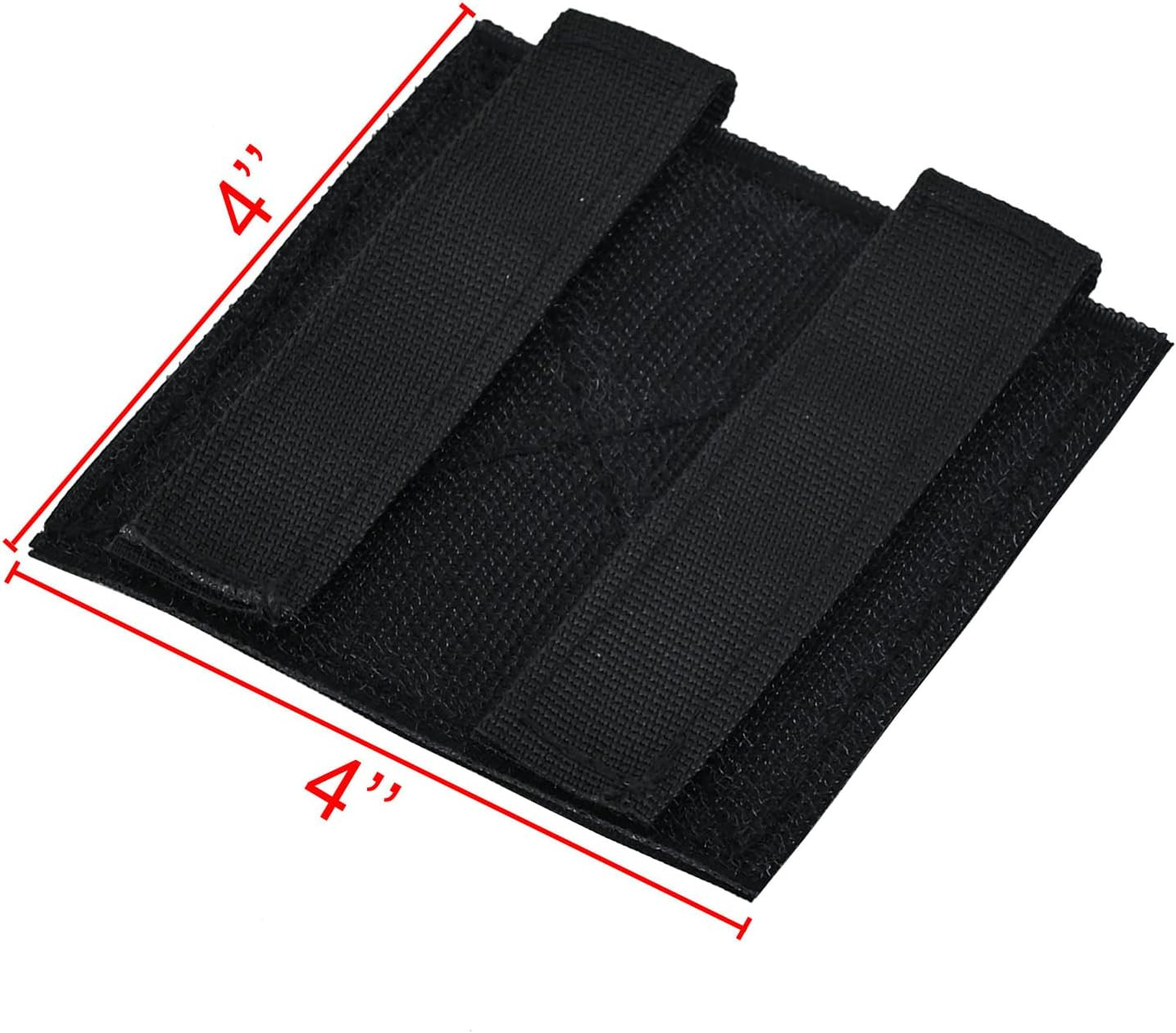 Molle Patch Panel,Hook&Loop Adapter Panel for Patch Badges,Tactical Molle Hook a