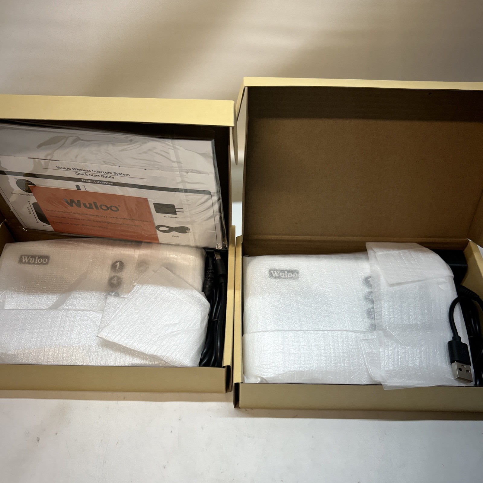 Wuloo FM Wireless Intercom System (2-pack) W666-P2