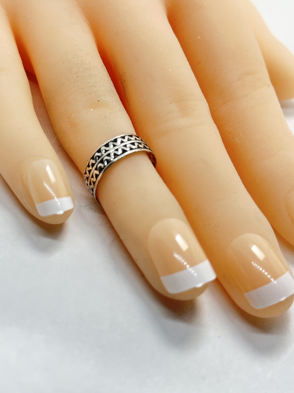 sterling silver toe rings adjustable