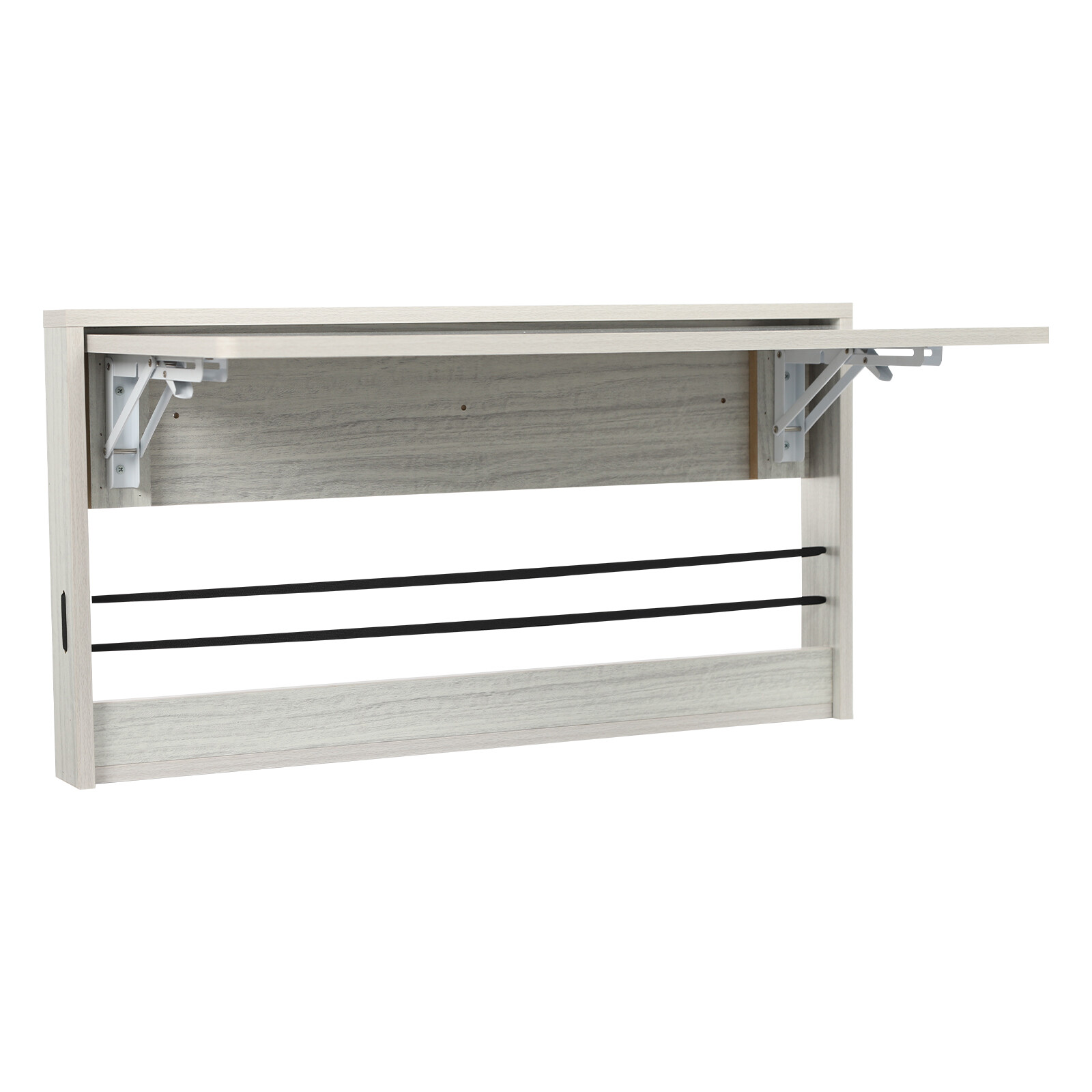 Folding Table Wall Mounted Folding Table Study Table Space Saving 31.5x16.3 in