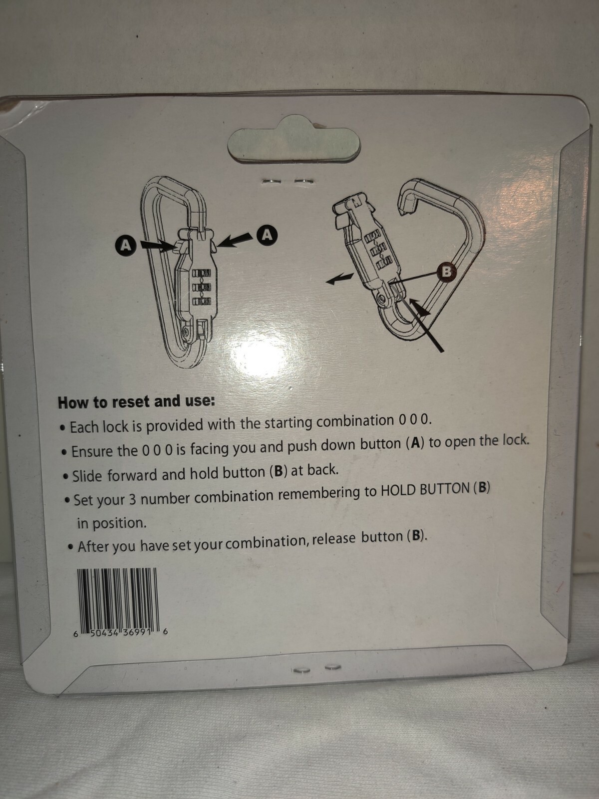 Bristol Designs Combination Lock