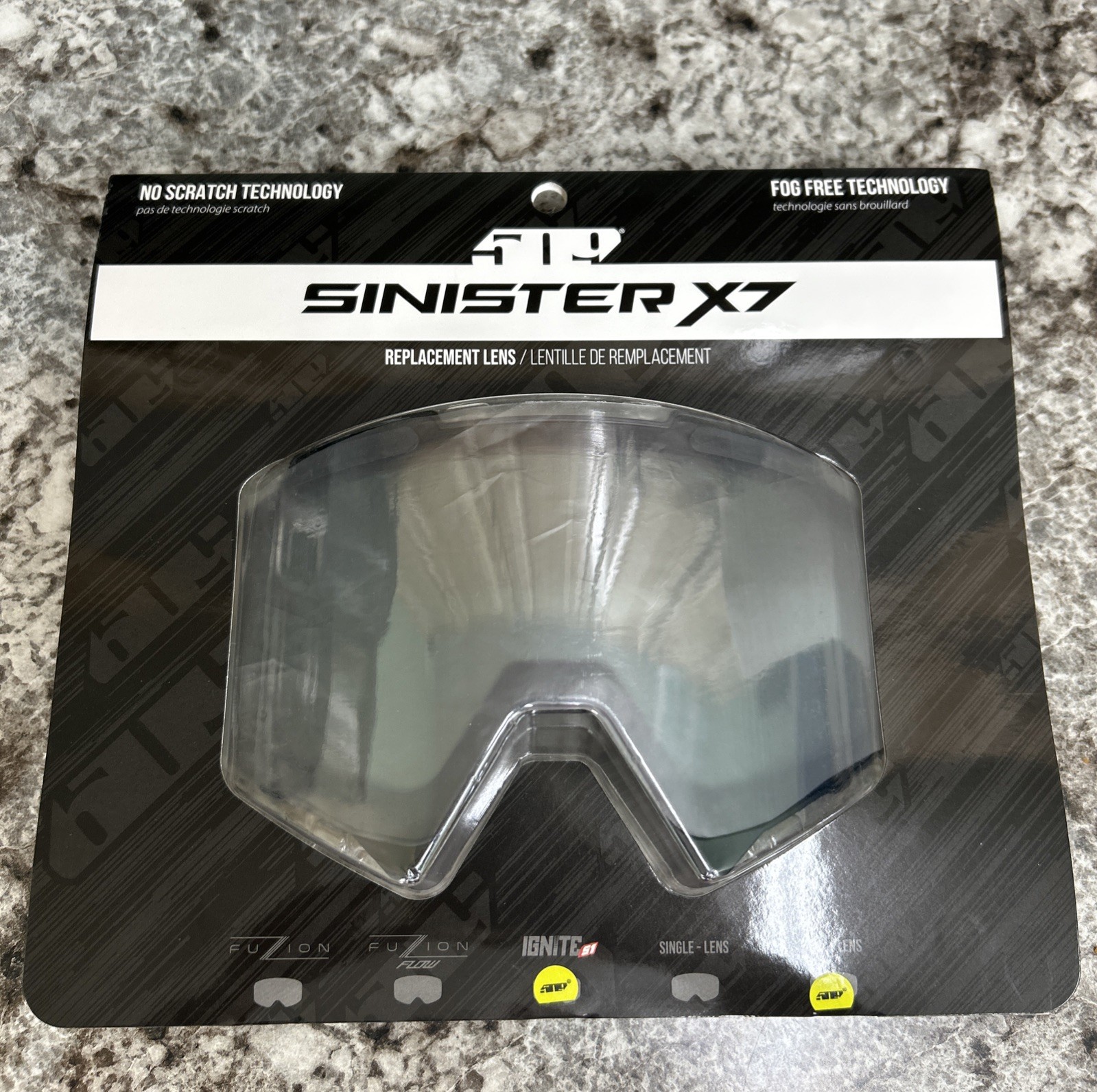 509 Sinister X7 Ignite S1 Heated Lens Anti Fog Photochromatic Polarized Smoke