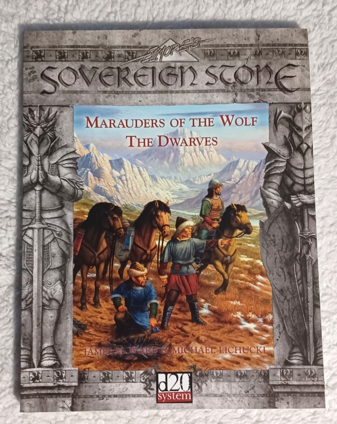 SOVEREIGN STONE: MARAUDERS OF THE WOLF - The Dwarves - Sovereign Press d20 NICE