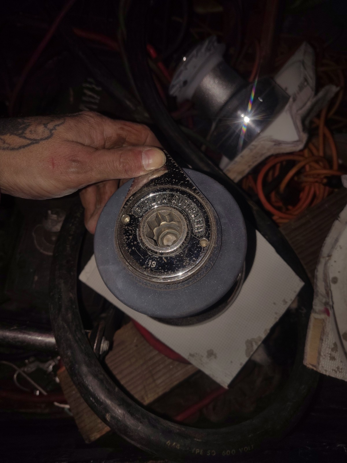 Barlow 19 Single Speed Self-telling Winch
