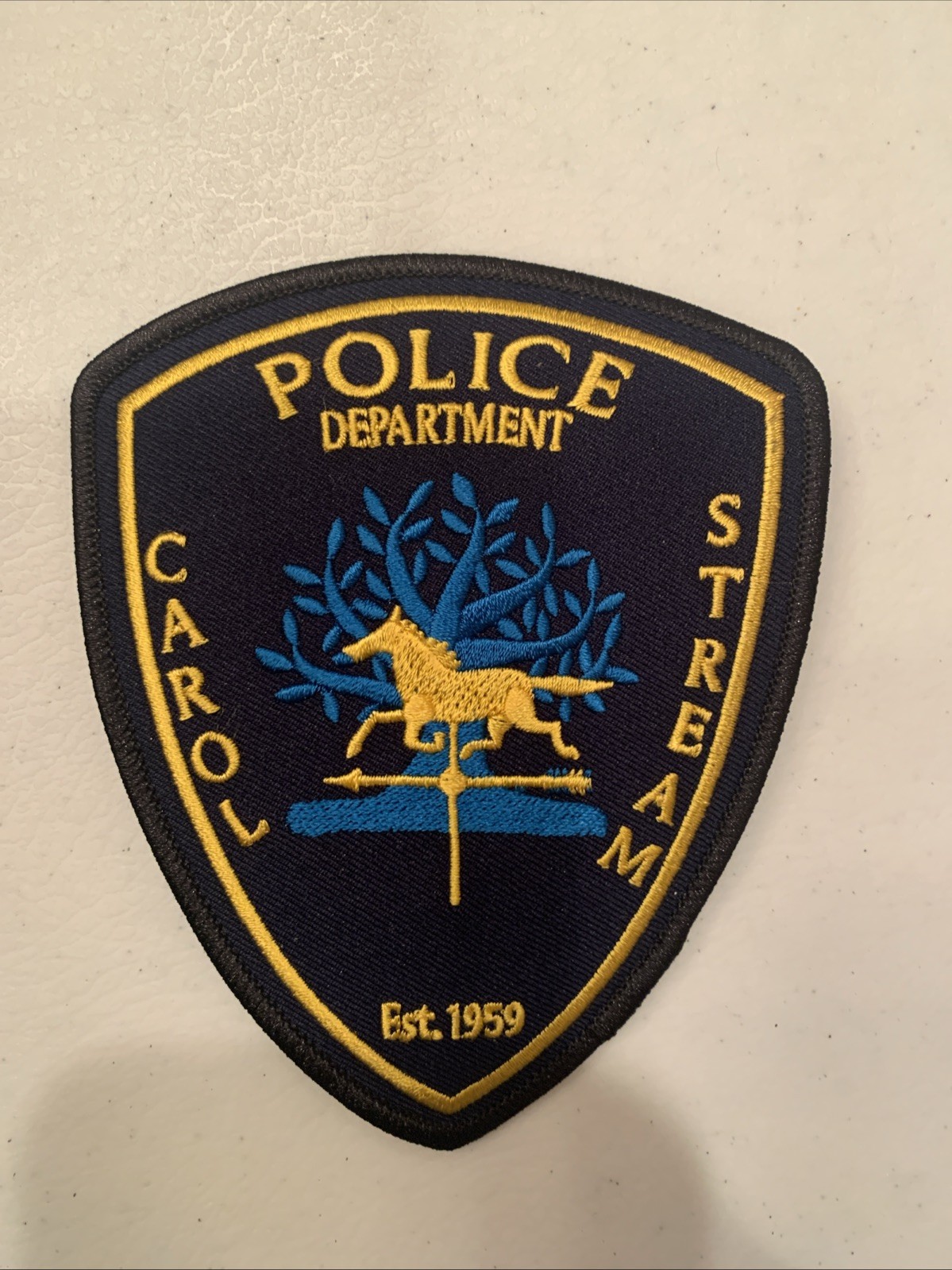 Carol Stream Police (Illinois) Shoulder Patch