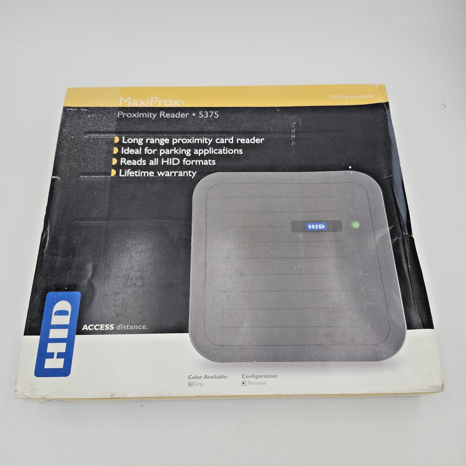 HID Global MaxiProx 5375 Long Range Proximity Reader 5375AGN00 As-Is Parts