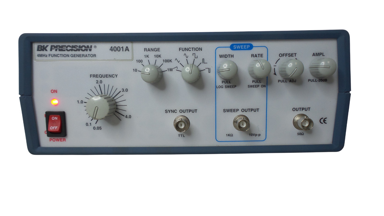 BK PRECISION 4001A 4MHz FUNCTION GENERATOR - Free Shipping