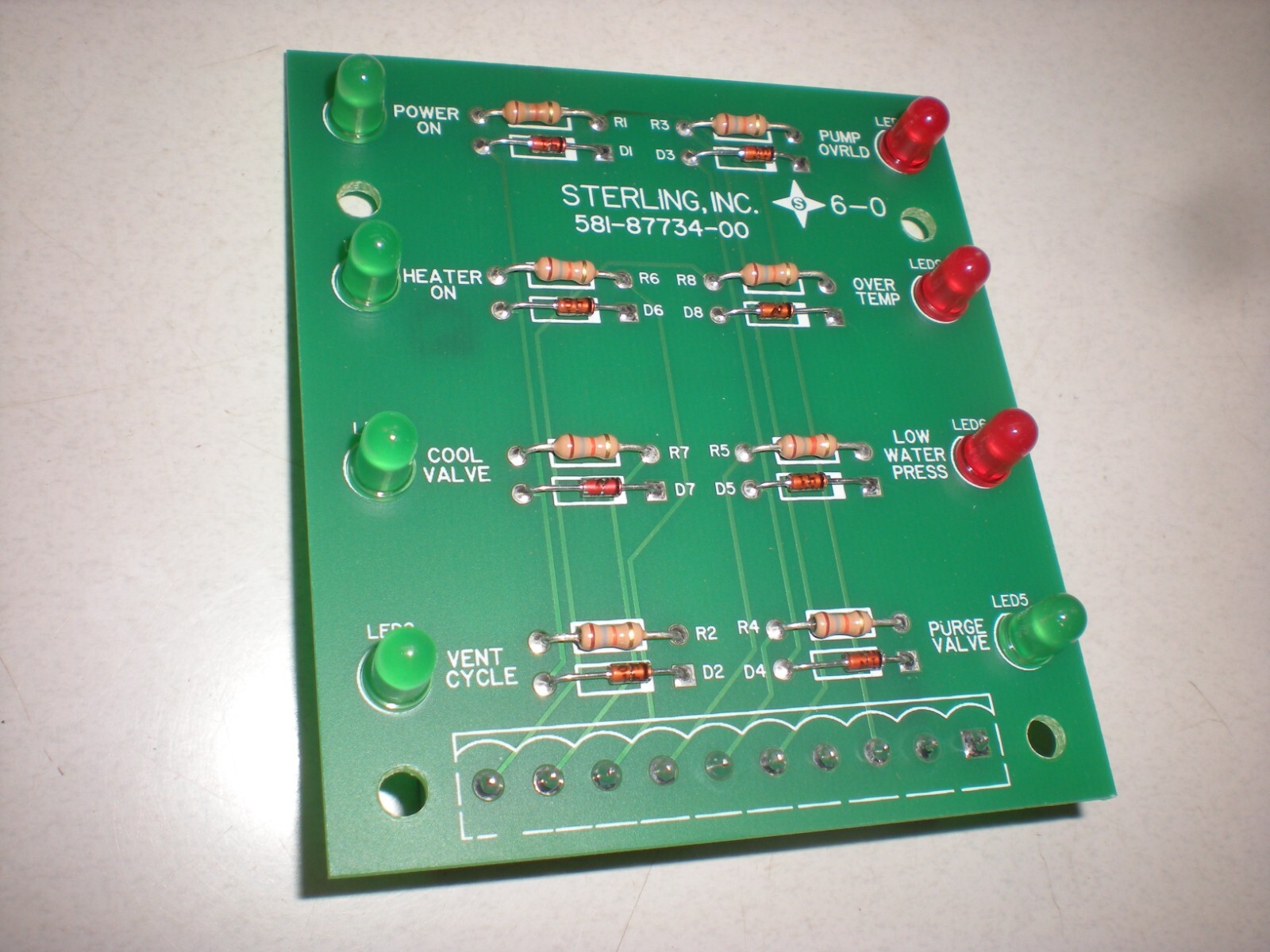 Sterling 581-87734-00 Display Circuit Board