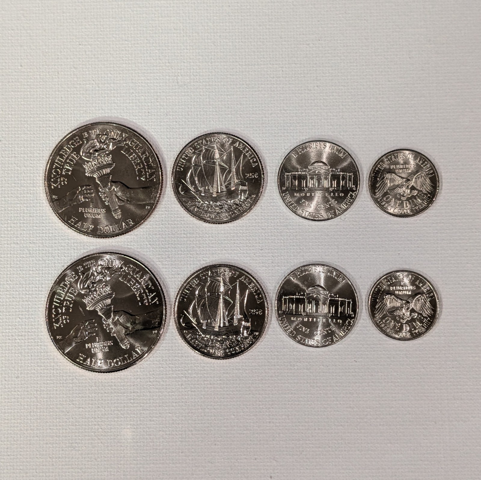 2026 P&D Circulating Coins 5c 10c 25c 50c Uncirculated 8-Coin Set