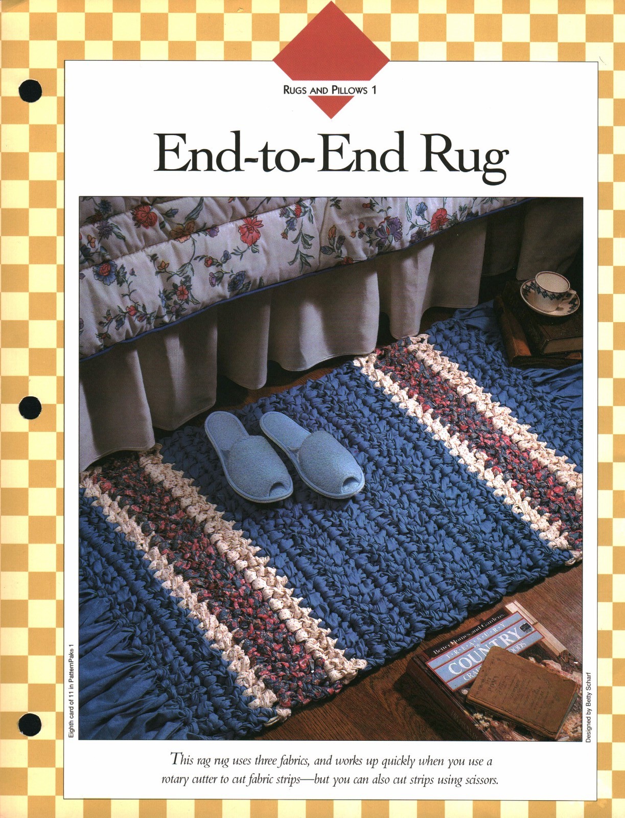 End-to-End Rug - Rugs & Pillows 1 | Vanna Crochet Faves 85010-H