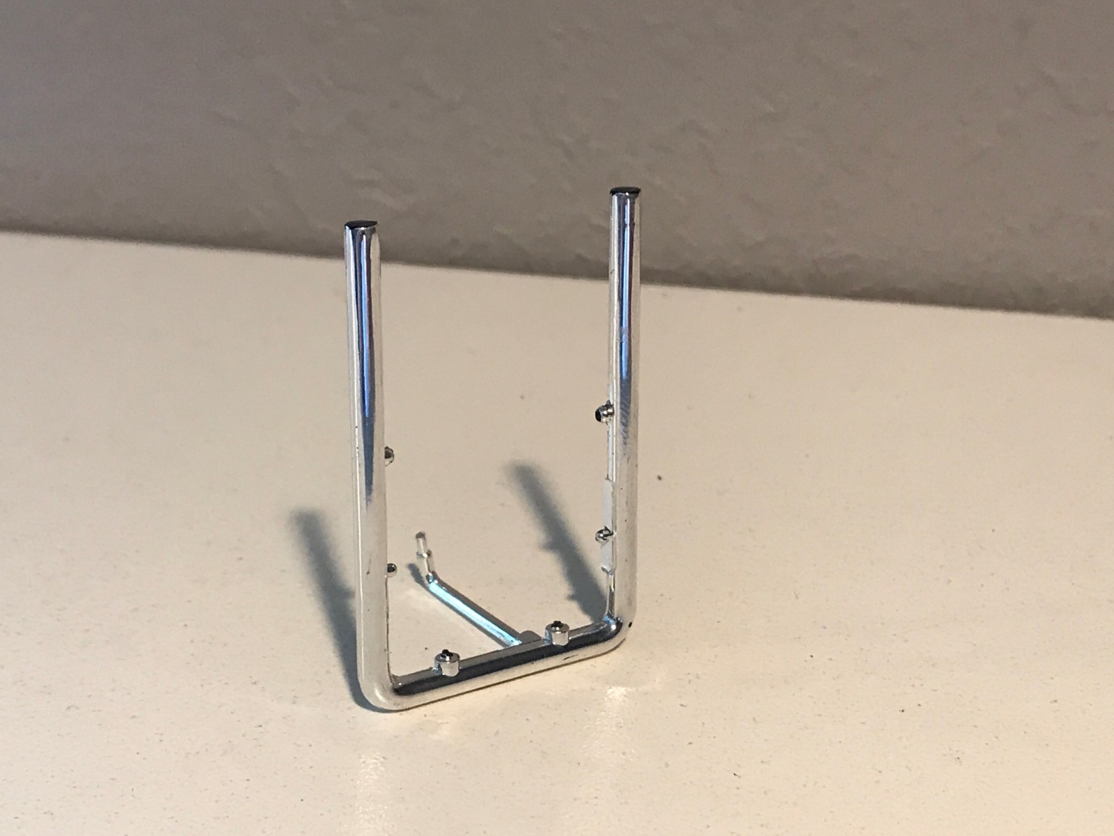 DCP 1/64 PETERBILT 359/379/389 CHROME FLAT TOP STACKS