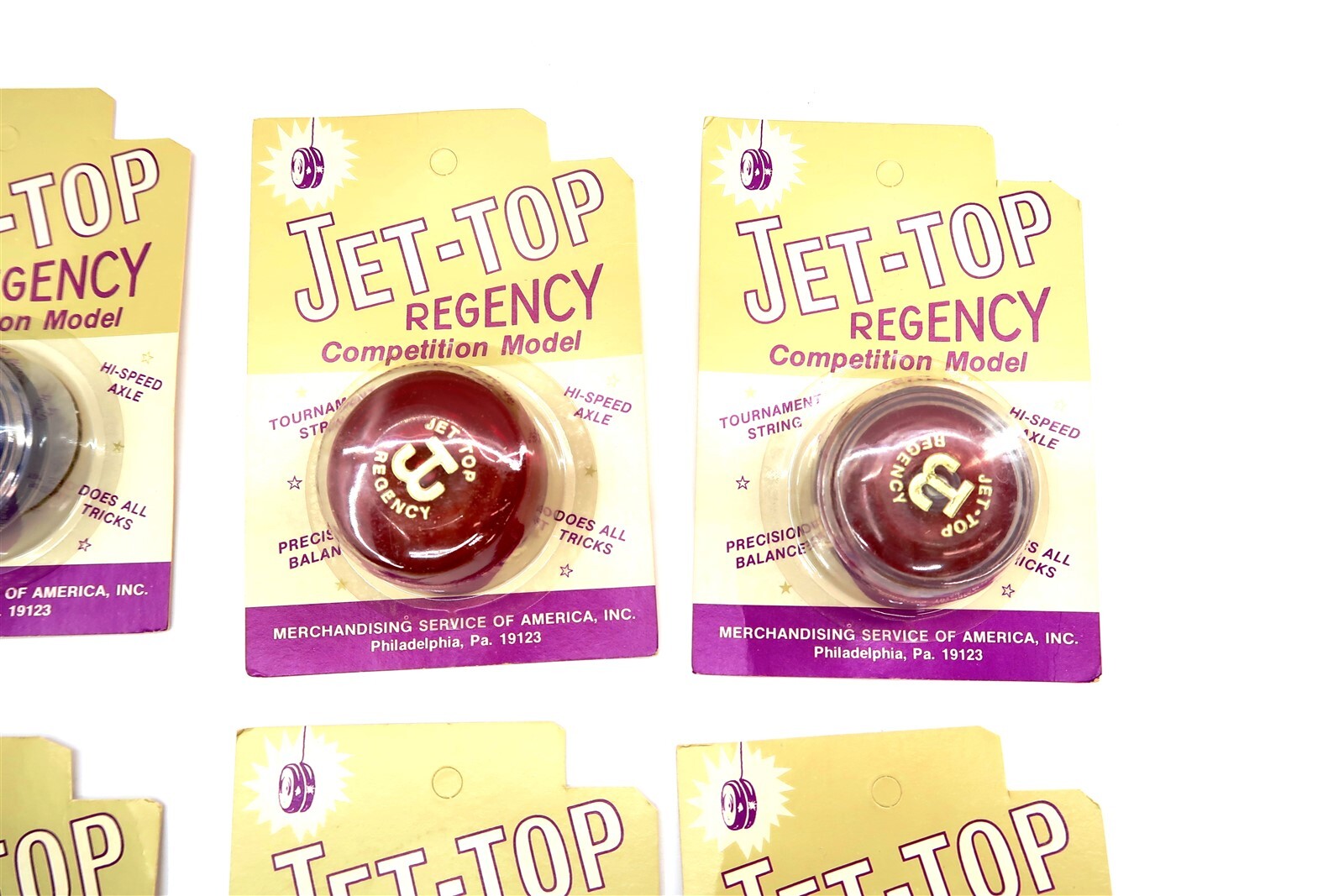 12 Vintage JET-TOP REGENCY 1970's Competition Model in Original Dealer Display