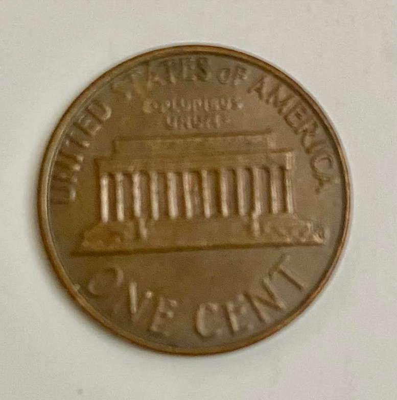 ONE CENT LINCOLN PENNY 1976 D MINT MARK
