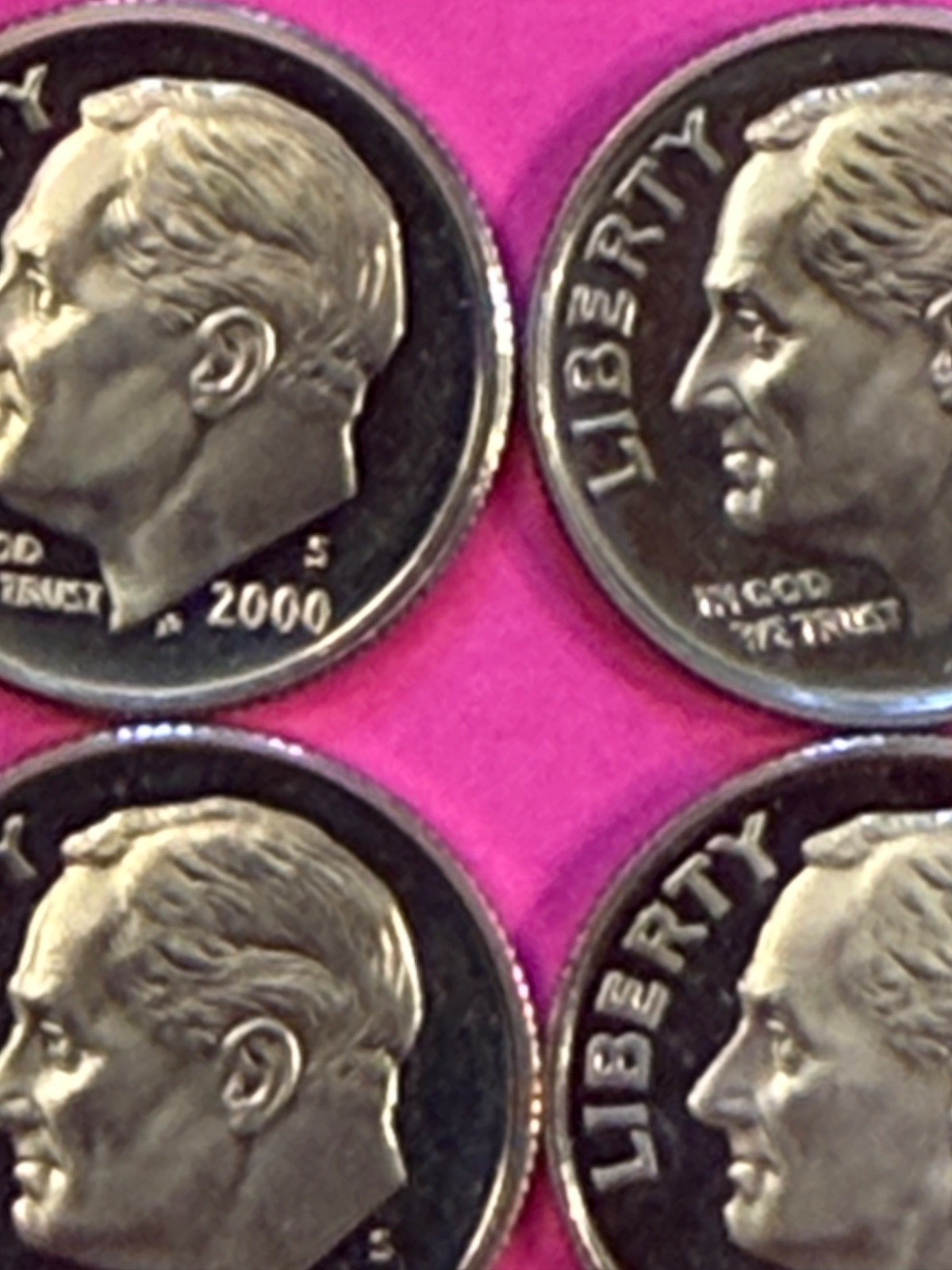 COIN DIME 2000 S TO 2003 S PROOF FREE SHIPPING