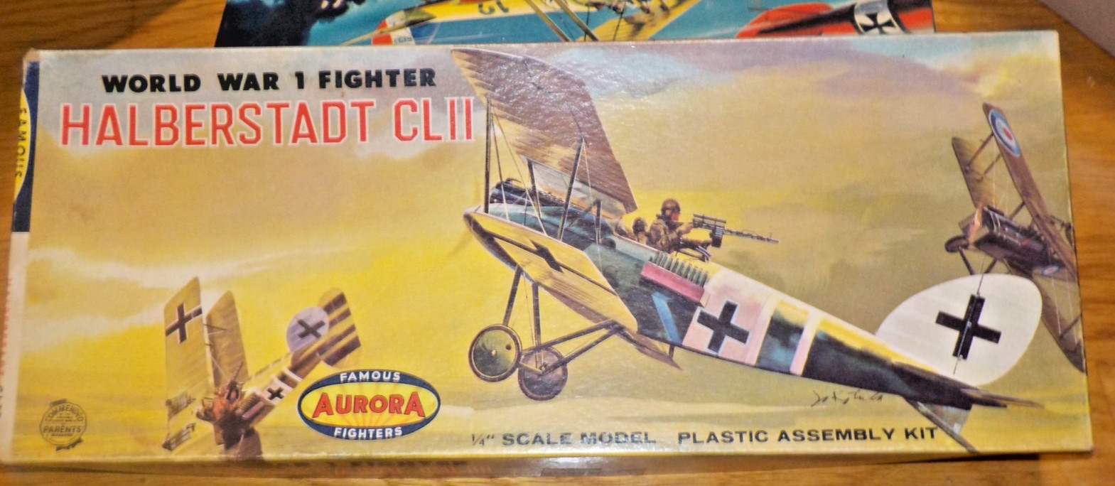 AURORA 1959  GERMAN HALBERSTADT CLII  1/48 + REPRODUCTION DECALS