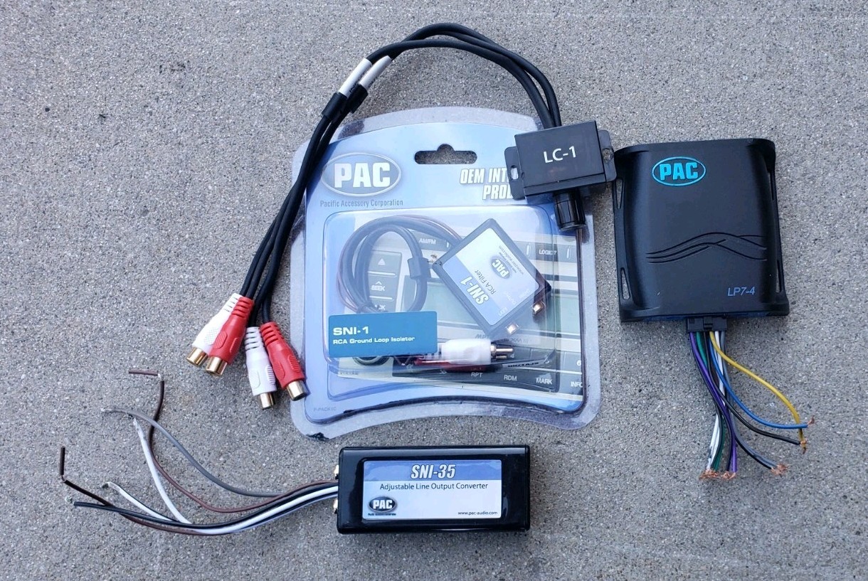PAC Car Audio Lot SNI-1 LC-1 SNI-35 LP-74 Bass Knob Line Inverter Ground Loop