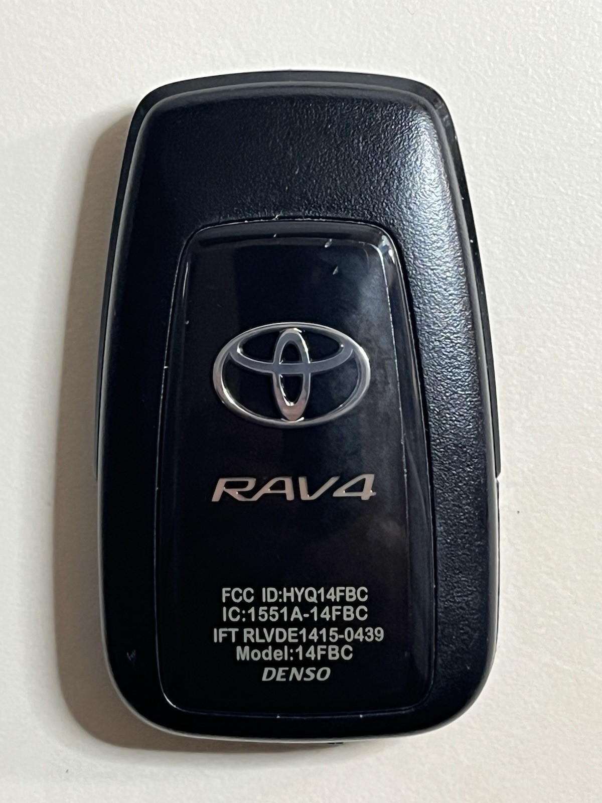 Toyota OEM RAV4 Key Fob HYQ14FBC - Denso - New Battery - Free Shipping