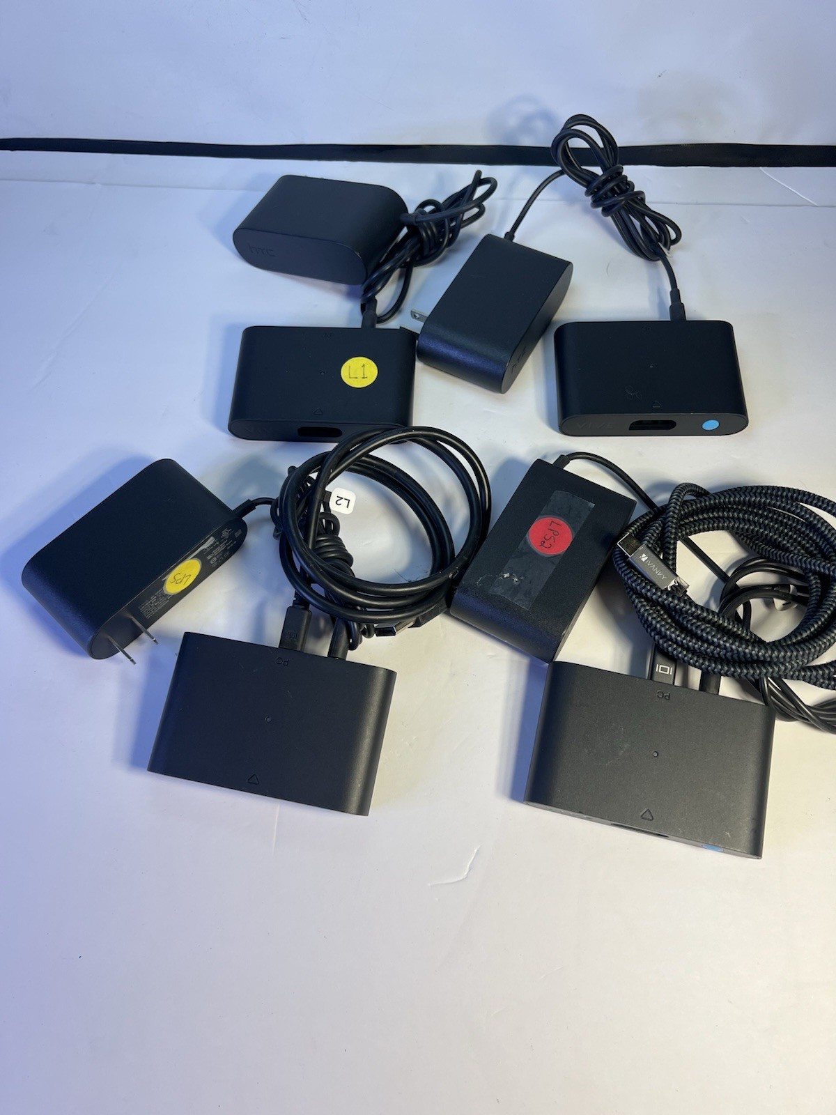 4 Genuine HTC Vive Pro Link Box 2Q2B100 – Power Supply - USED