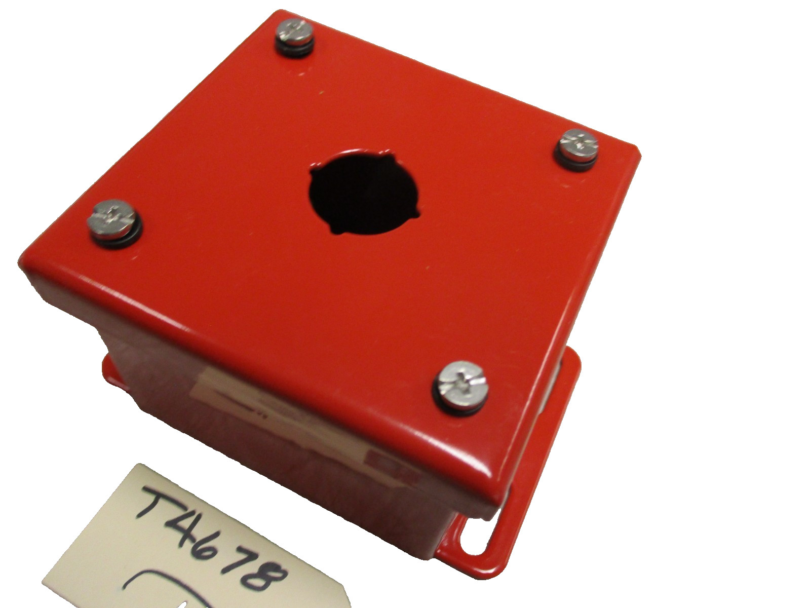 SAGINAW SCE-1PBI, PB Enclosure 3.5" H x 3.25" W x 2.75" D, RED, *NIB*