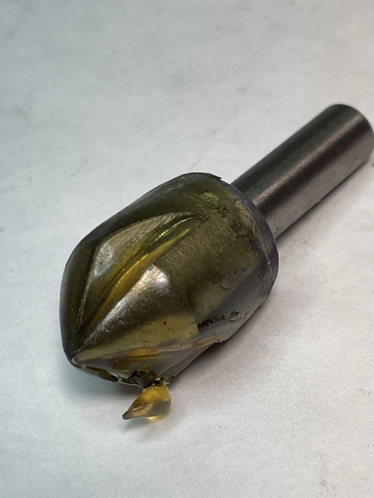 CRAIG 3/4 x 78° x3/8” 3-FLUTE 2-1/4" OAL HIGH SPEED STEEL COUNTERSINK (26MY147)