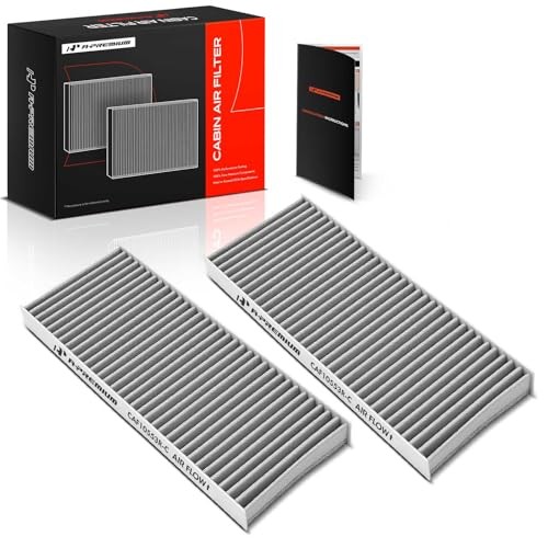 2-PC Cabin Air Filter with Activated Carbon Compatible with Nissan Frontier