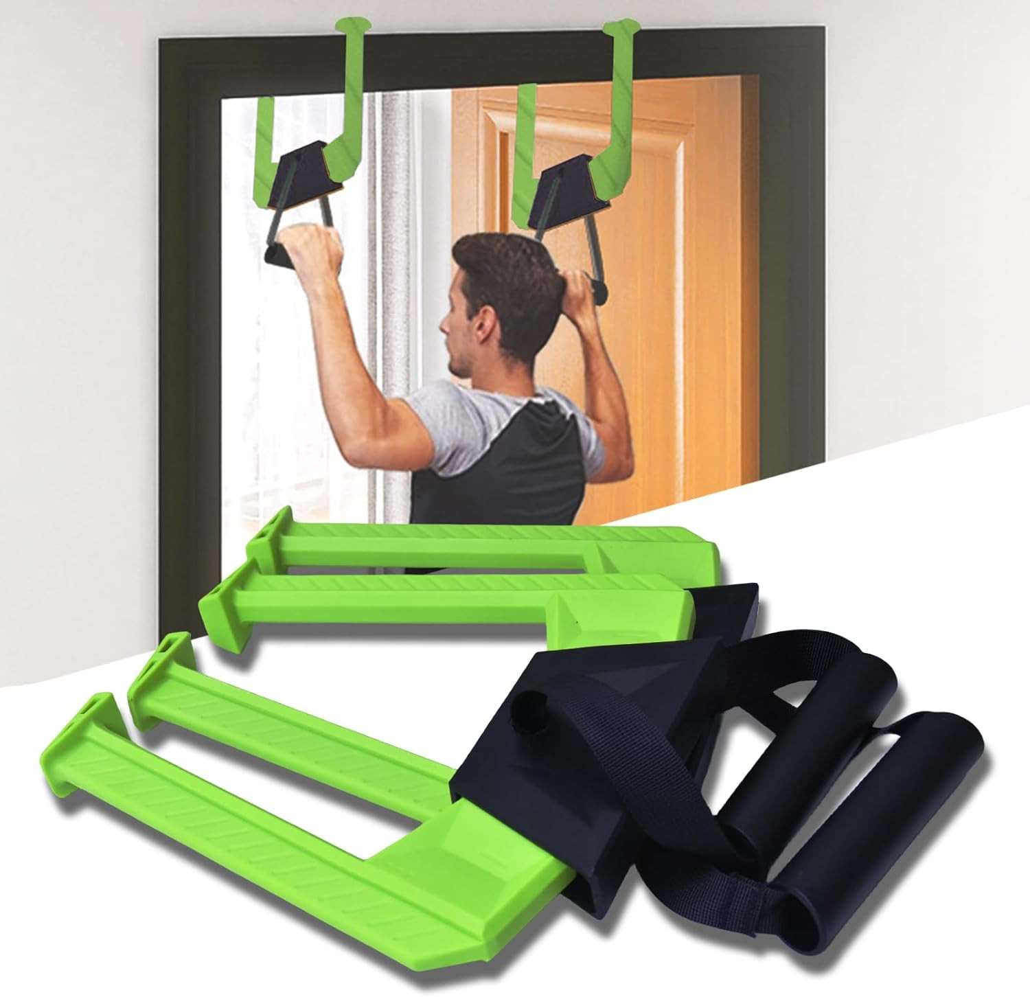 Portable Pull up Bar,Pull up Bar Door Frame for Work from Home Fitness.Load Bear