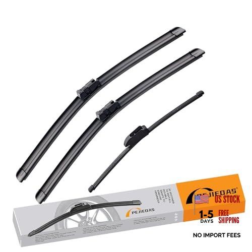 3X OEM Wiper Blades for Jaguar F-Pace 2018 2019 2020 2021 2023/Maserati