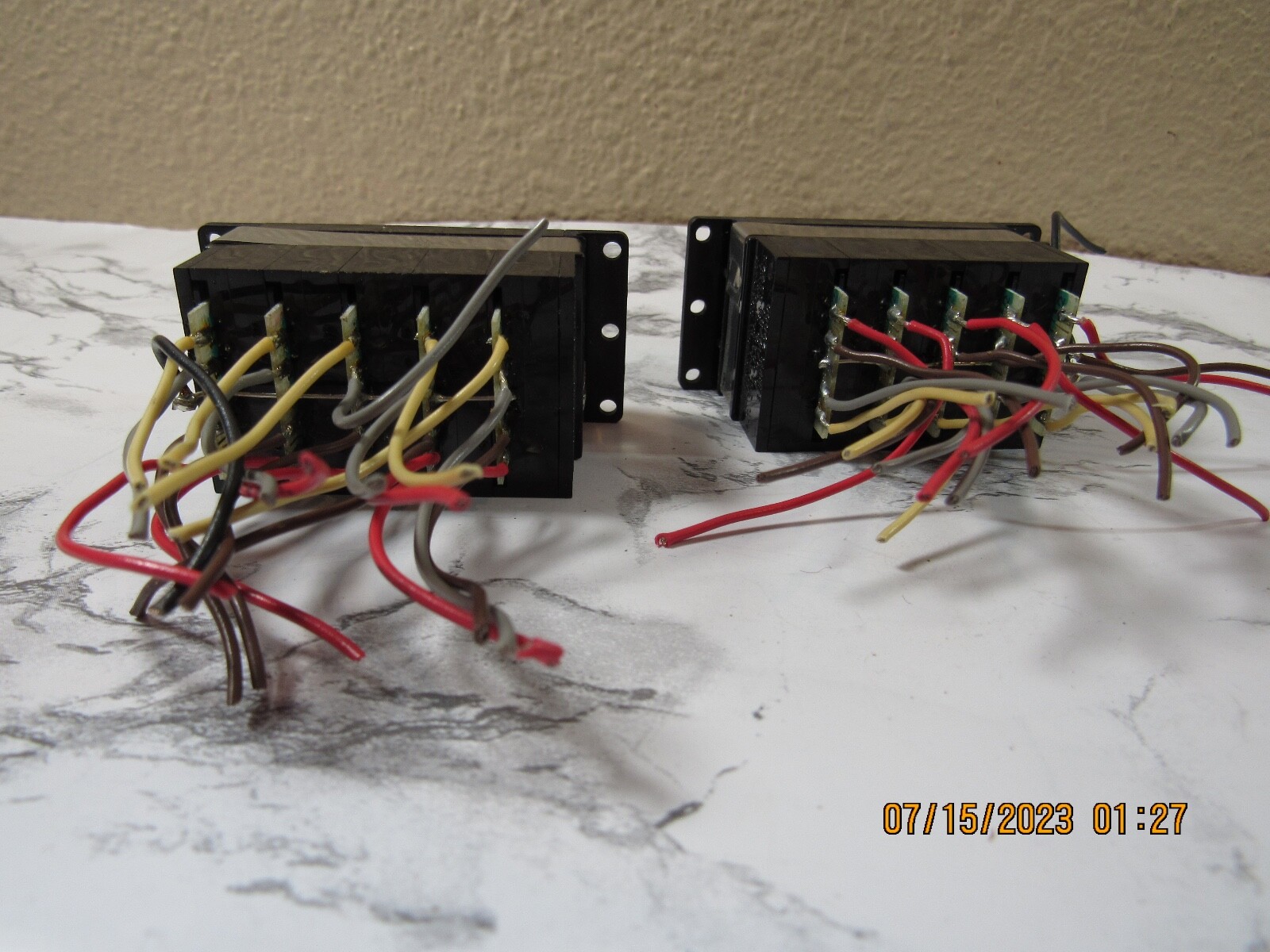 Qty. 2 Digitran Panel Plug-In 5-Digit Number Counter Modules Series 29000