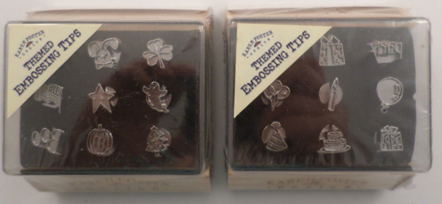 Karen Foster Themed Embossing Tool Holidays Halloween St Paddy'S Day Christmas