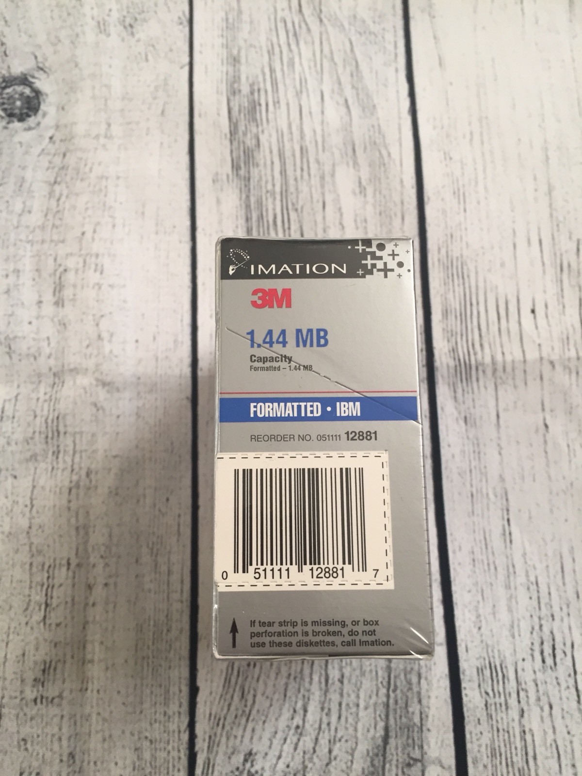 IMATION 3M High Density HD 3.5" Diskettes (10 Pack) IBM Formatted Floppy NEW