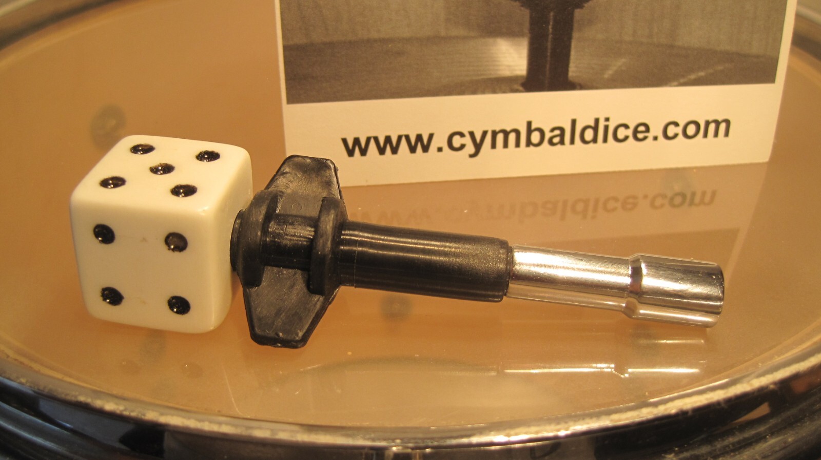 Dice dw Drum key by cymbaldice.com/ Choice of 8 different colors to choose from.